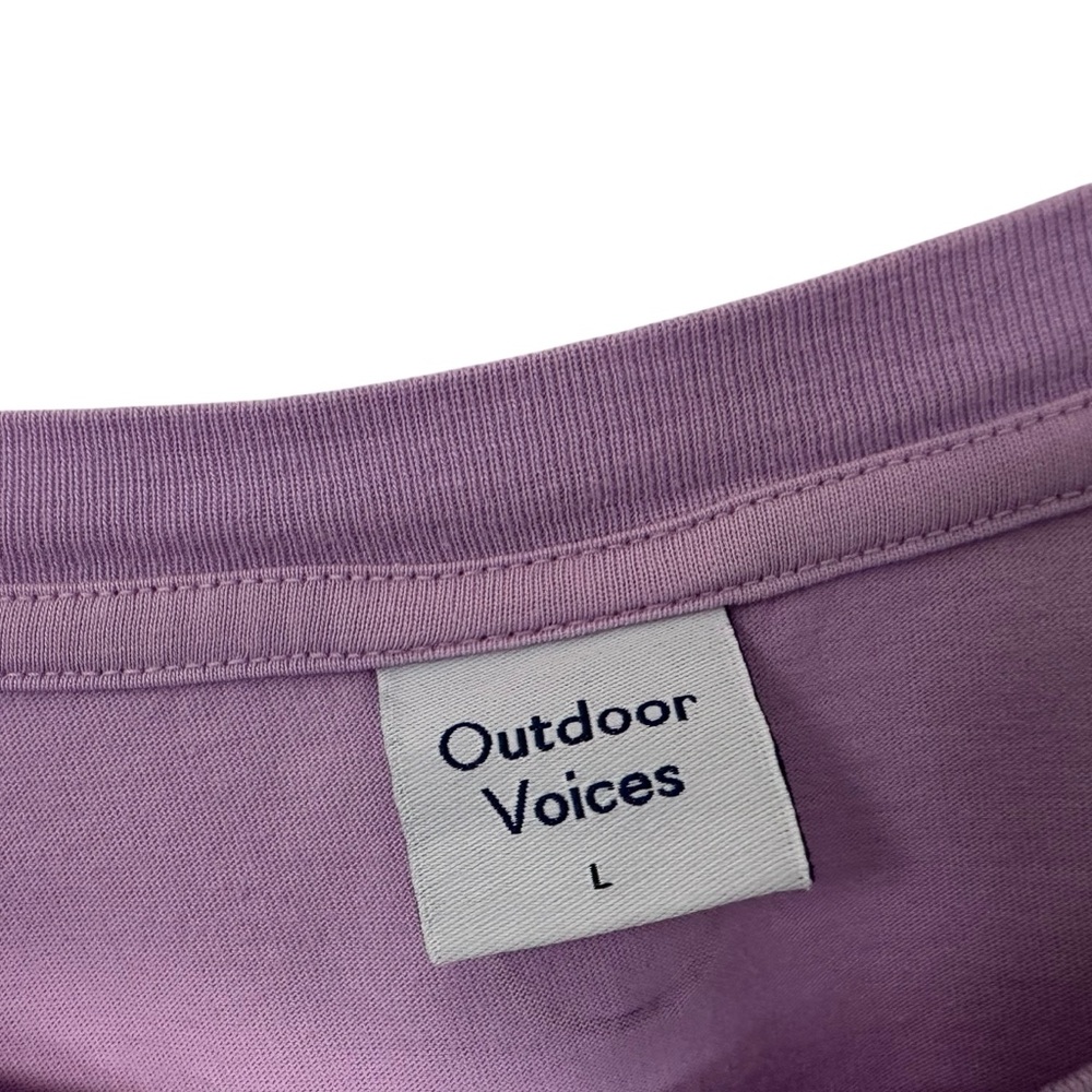 Outdoor Voices Lavender Crop Top - Picture 6 of 6